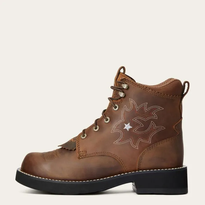 Western Boots Women Ariat Probaby Lacer Boot Driftwood Brown Western Boots Women Ariat Probaby Lacer Boot Driftwood Brown