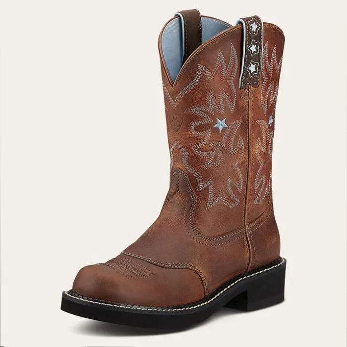 Western Boots Women Ariat Probaby Western Boot Driftwood Brown