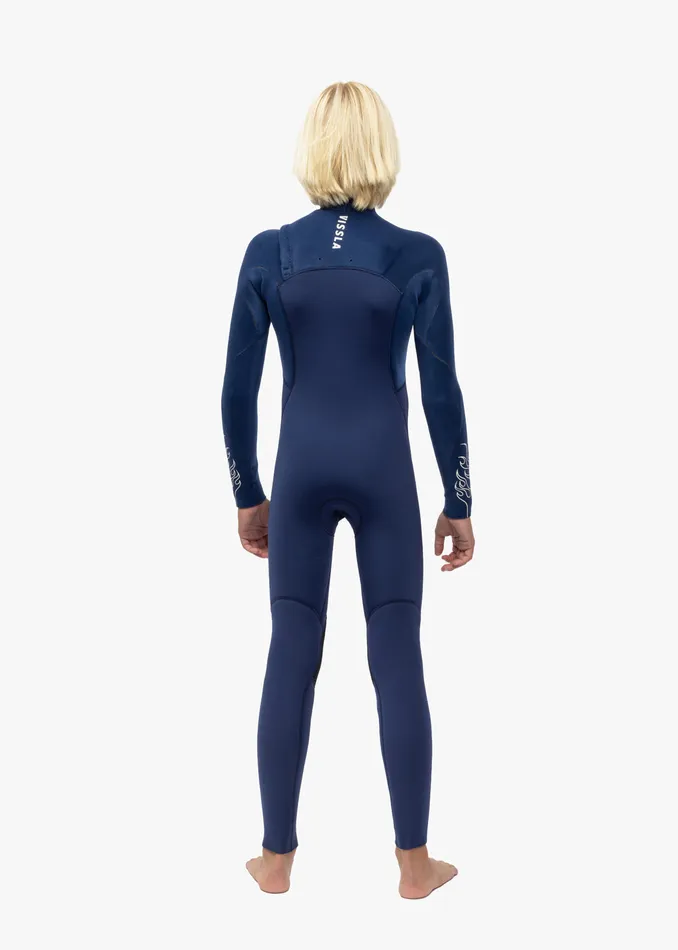 Wetsuits High Seas Boys Fire 43 Full Chest Zip Wetsuit DEEP ROYAL Vissla Youth Wetsuits High Seas Boys Fire 43 Full Chest Zip Wetsuit DEEP ROYAL Vissla Youth