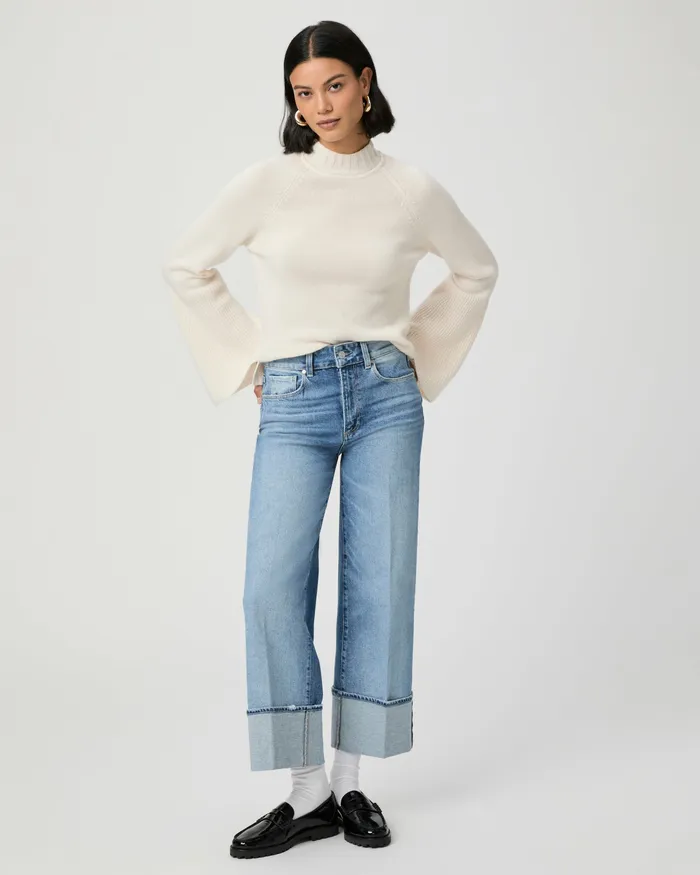 Wide Leg Sasha Ankle Wide Leg Jean 8211 Walk Of Fame PAIGE Women