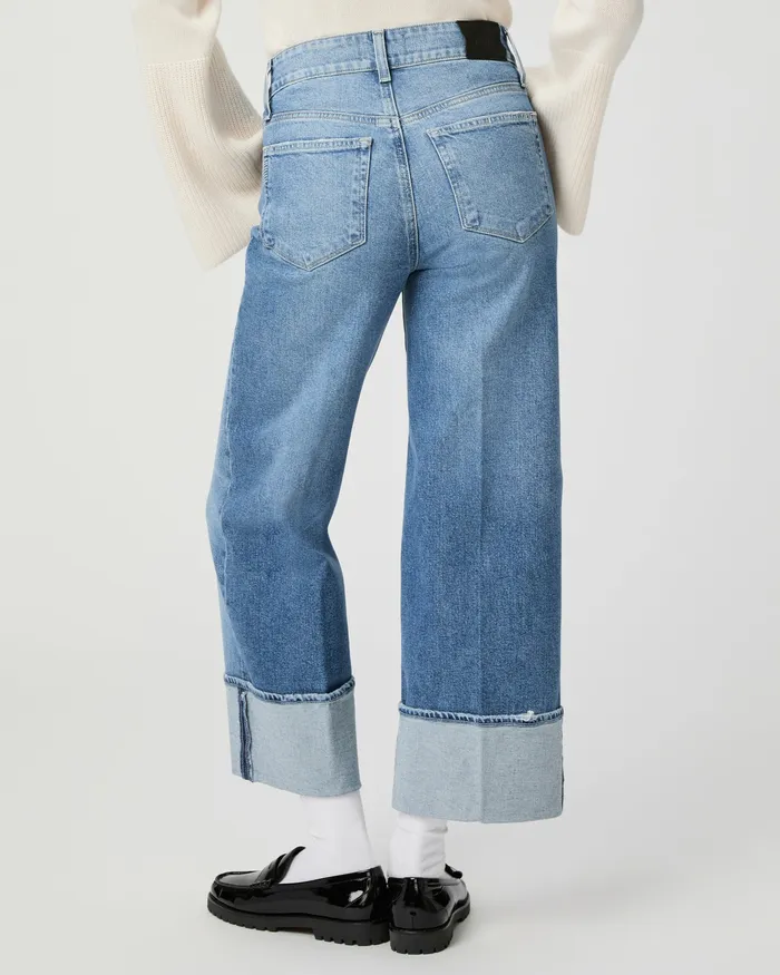 Wide Leg Sasha Ankle Wide Leg Jean 8211 Walk Of Fame PAIGE Women Wide Leg Sasha Ankle Wide Leg Jean 8211 Walk Of Fame PAIGE Women