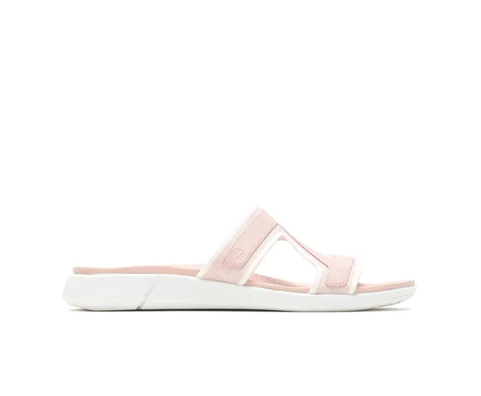 Willa Knit Slide Pale Rose Knit Women Sandals Hush Puppies