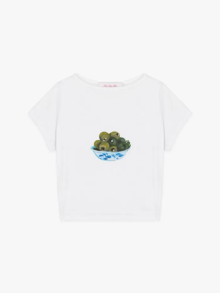 Women Alex Tee Olivebowl Lisa Says Gah Knit Tops