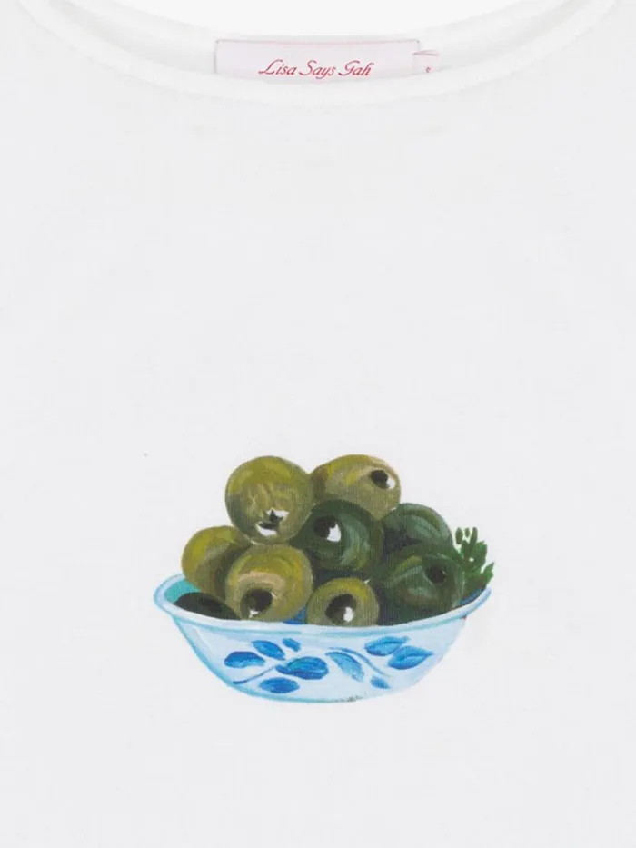 Women Alex Tee Olivebowl Lisa Says Gah Knit Tops