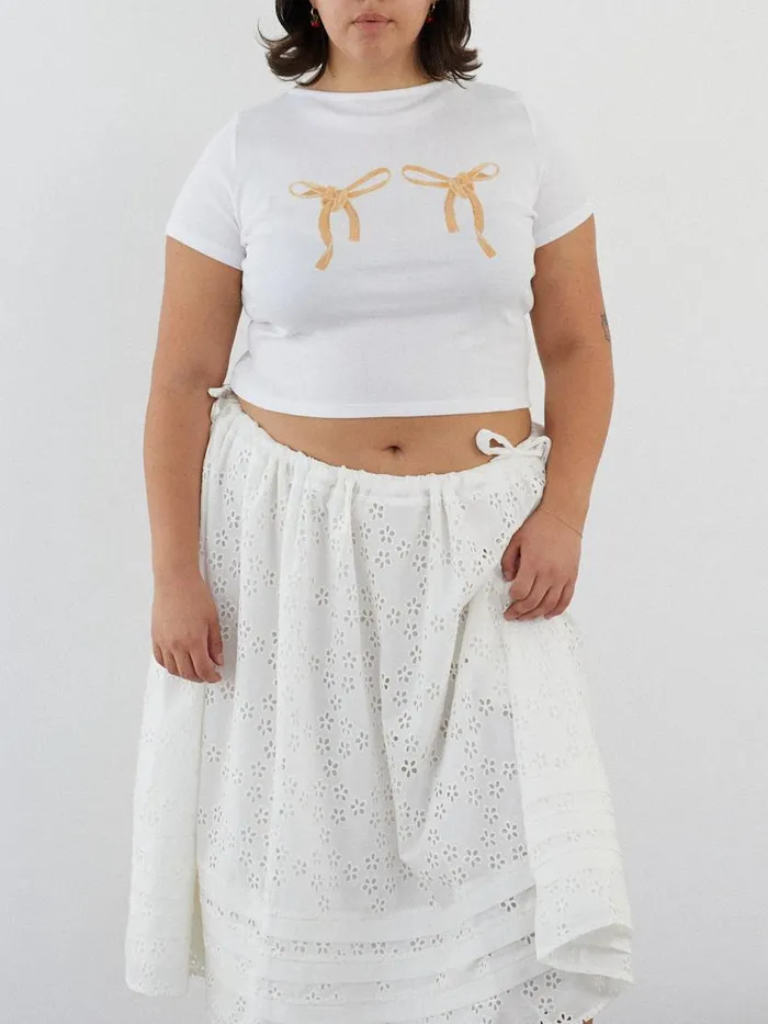 Women Alex Tee Pasta Bows Lisa Says Gah Graphic Tees