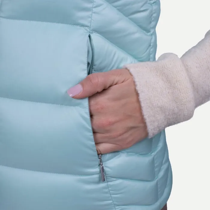 Women Alina Shine Vest Mist KJUS Jackets and Vests