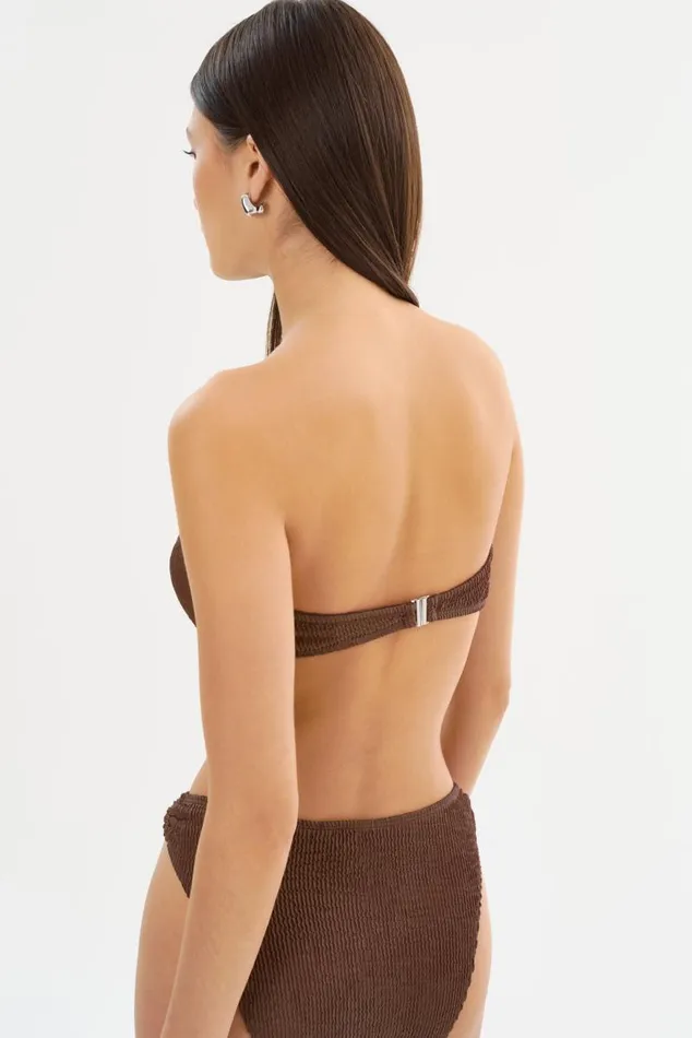 Women ANALISA TOP Bandeau Bikini Chestnut LAMARQUE Swim Women ANALISA TOP Bandeau Bikini Chestnut LAMARQUE Swim