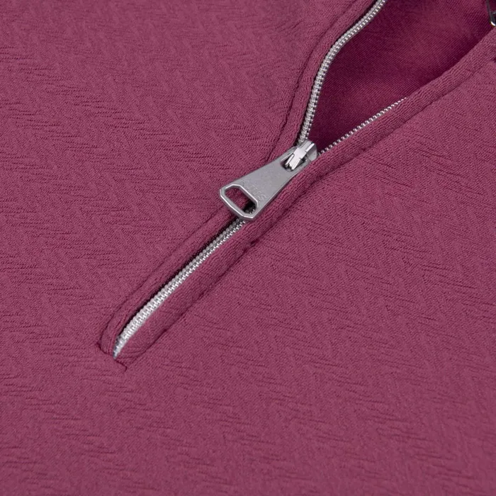Women Avery Midlayer HalfZip Red Plum KJUS Midlayers and Sweaters