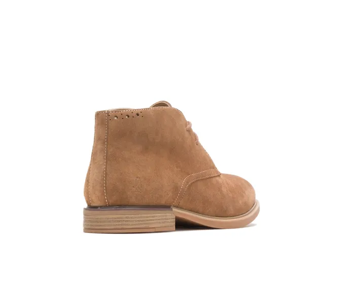 Women Bailey Chukka Boot Chestnut Suede Boots Hush Puppies