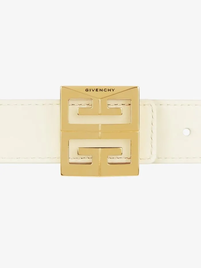 Women Belts Givenchy 4G Reversible Belt In Coated Canvas Natural Beige Women Belts Givenchy 4G Reversible Belt In Coated Canvas Natural Beige