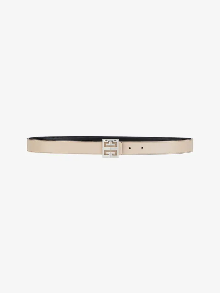 Women Belts Givenchy 4G Reversible Belt In Leather Black Women Belts Givenchy 4G Reversible Belt In Leather Black