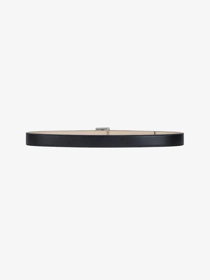 Women Belts Givenchy 4G Reversible Belt In Leather Black Women Belts Givenchy 4G Reversible Belt In Leather Black