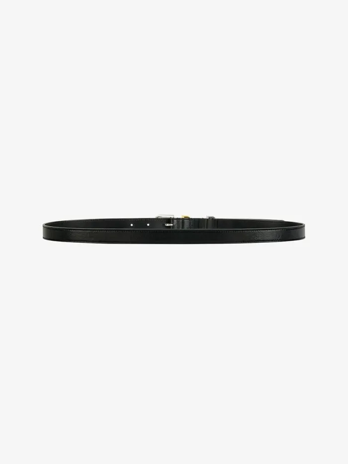 Women Belts Givenchy Voyou Belt In Leather Black Women Belts Givenchy Voyou Belt In Leather Black