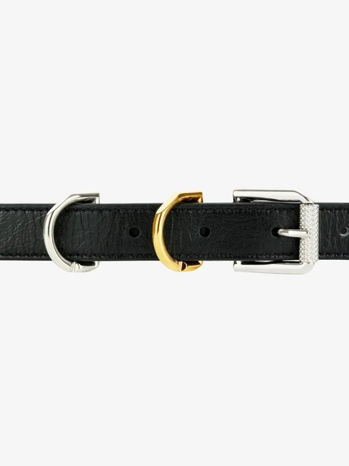 Women Belts Givenchy Voyou Belt In Leather Black Women Belts Givenchy Voyou Belt In Leather Black