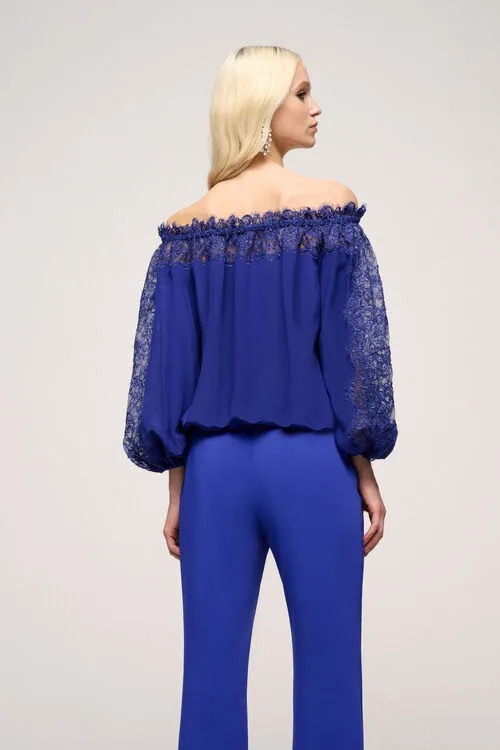 Women Blouses and Shirts Luisa Spagnoli Balia Balia Bluette