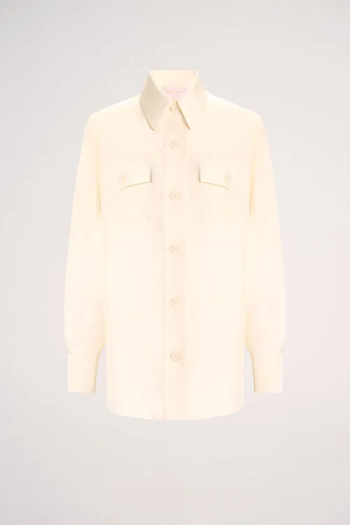 Women Blouses and Shirts Luisa Spagnoli Lecita Lecita Butter Women Blouses and Shirts Luisa Spagnoli Lecita Lecita Butter