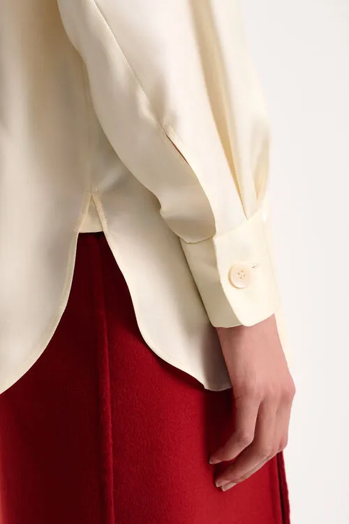 Women Blouses and Shirts Luisa Spagnoli Lecita Lecita Butter Women Blouses and Shirts Luisa Spagnoli Lecita Lecita Butter