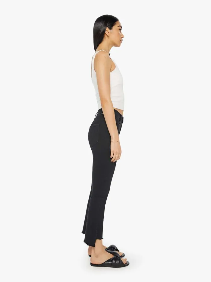 Women Bootcut Mother Denim The Insider Crop Step Fray Wash Not Guilty Women Bootcut Mother Denim The Insider Crop Step Fray Wash Not Guilty