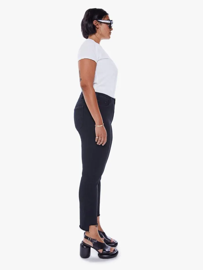 Women Bootcut Mother Denim The Insider Crop Step Fray Wash Not Guilty Women Bootcut Mother Denim The Insider Crop Step Fray Wash Not Guilty
