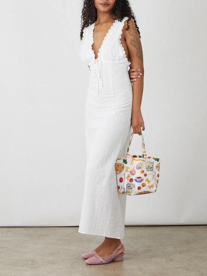 Women Cannes Dress White Lisa Says Gah Dresses