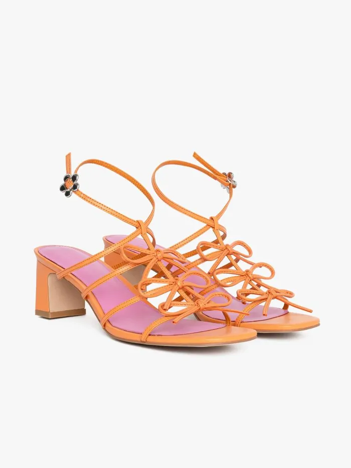 Women Carrie Bow Sandal Creamsiclerouge Lisa Says Gah Heels