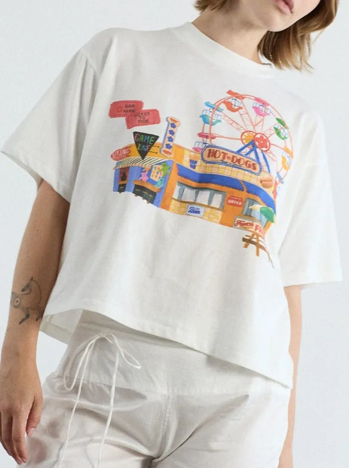 Women Charlie Tee At The Boardwalk Lisa Says Gah Knit Tops