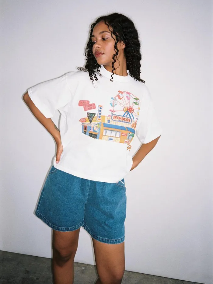 Women Charlie Tee At The Boardwalk Lisa Says Gah Knit Tops
