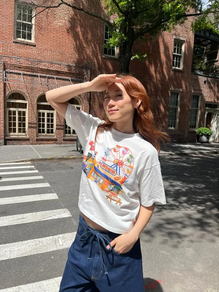 Women Charlie Tee At The Boardwalk Lisa Says Gah Knit Tops