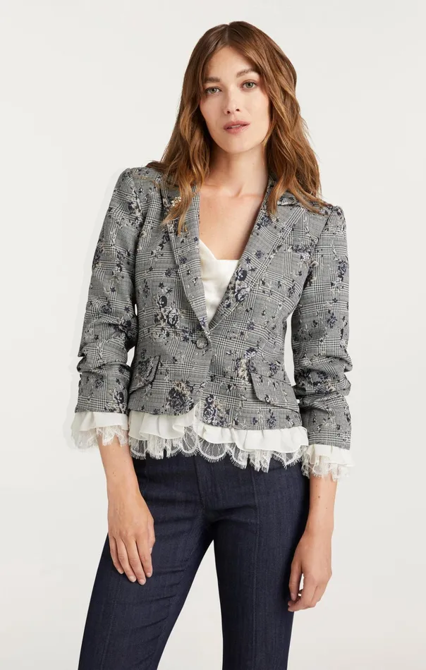 Women Cinq Sept Blazers Hilla Blazer Blue Multi