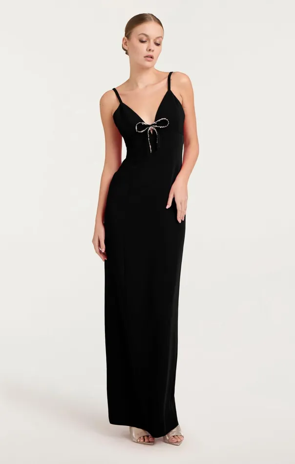Women Cinq Sept Cocktail and Evening Adele Gown Black