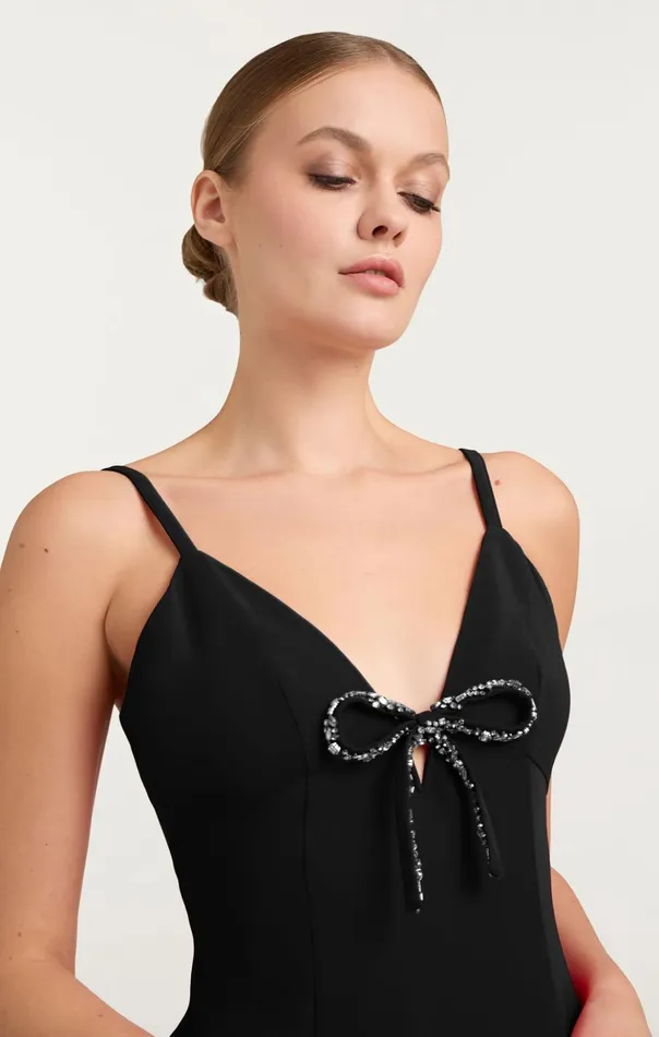 Women Cinq Sept Cocktail and Evening Adele Gown Black