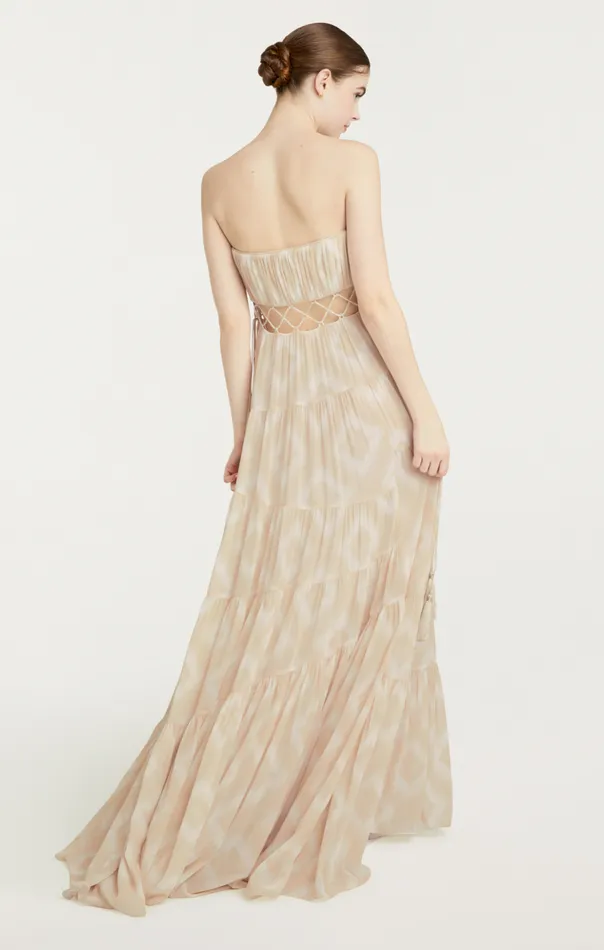 Women Cinq Sept Cocktail and Evening Cora Gown Ivoryplaster