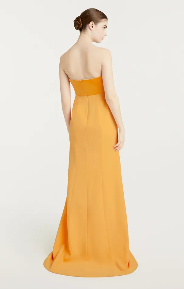 Women Cinq Sept Cocktail and Evening Estela Gown Sunkissed