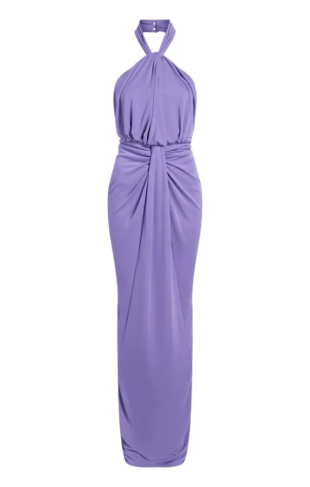 Women Cinq Sept Cocktail and Evening Kaily Gown Plum Burst