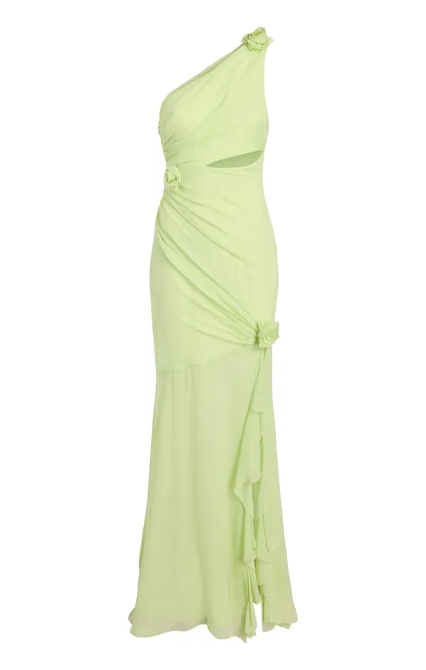 Women Cinq Sept Cocktail and Evening Kaleb Gown Pistachio