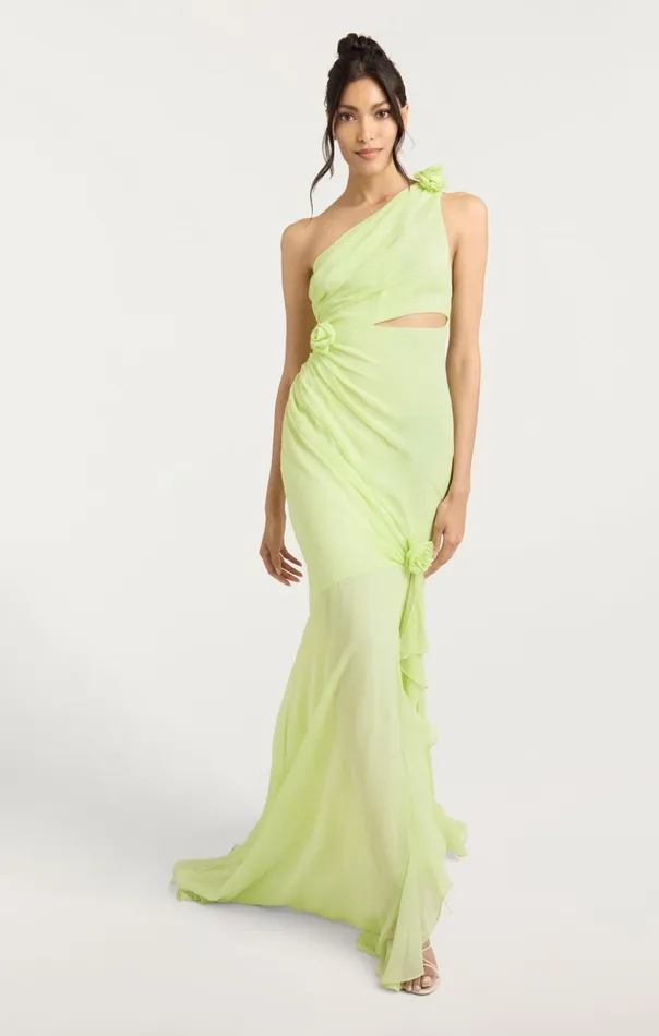 Women Cinq Sept Cocktail and Evening Kaleb Gown Pistachio