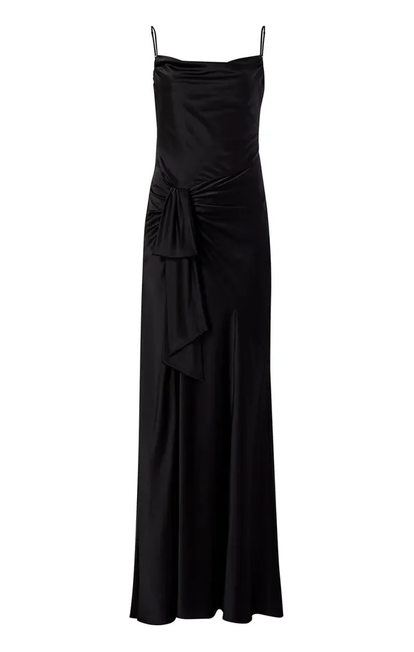 Women Cinq Sept Cocktail and Evening Monti Gown Black