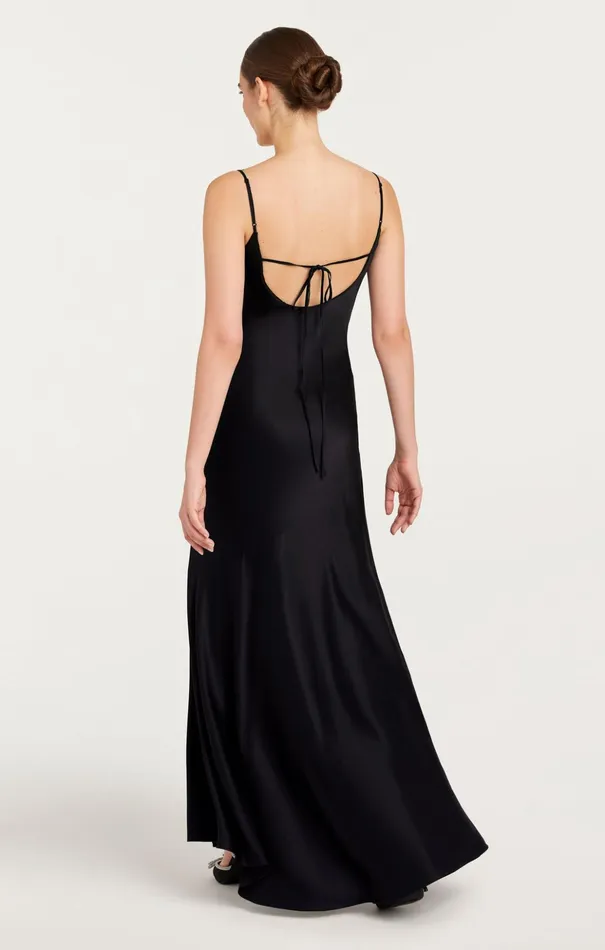 Women Cinq Sept Cocktail and Evening Monti Gown Black