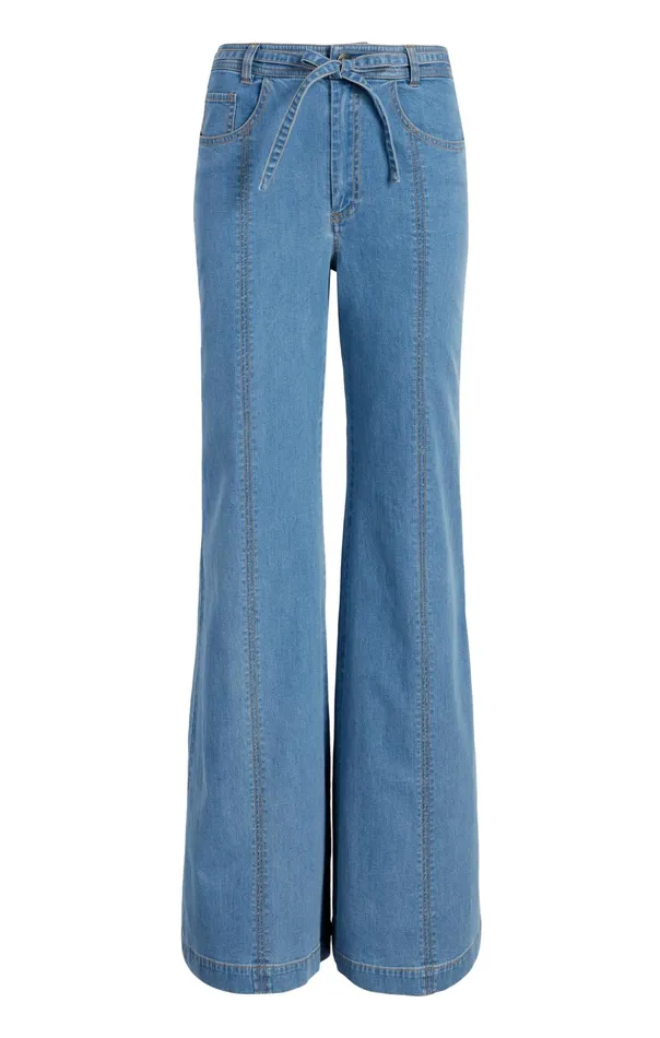 Women Cinq Sept Denim Tansy Pant Light Wash