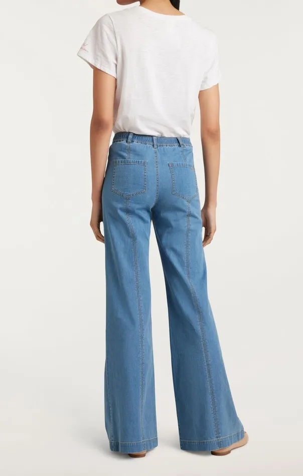 Women Cinq Sept Denim Tansy Pant Light Wash