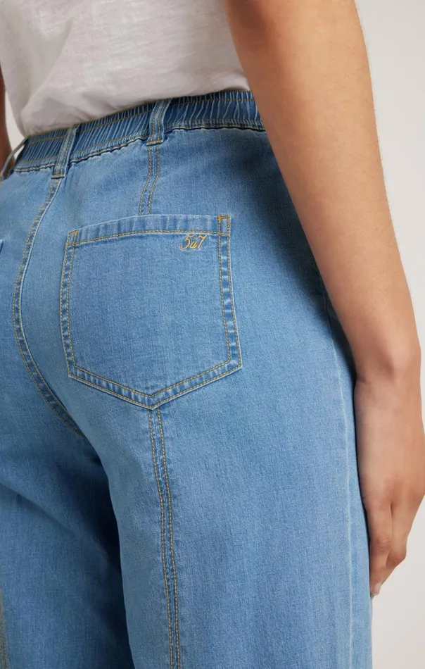 Women Cinq Sept Denim Tansy Pant Light Wash