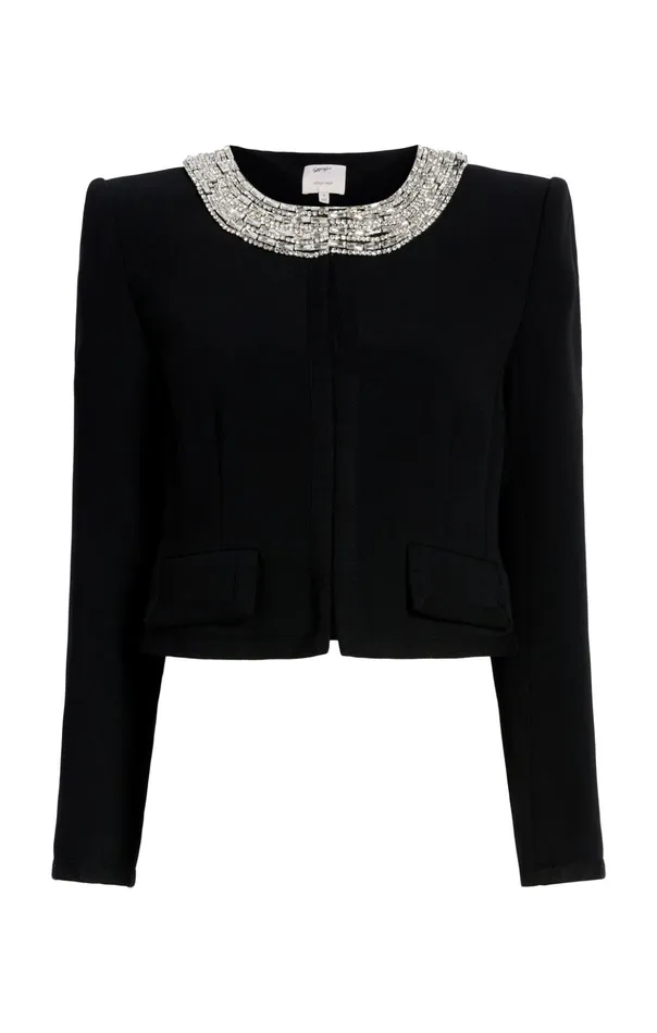 Women Cinq Sept Jackets Bobby Jacket Black