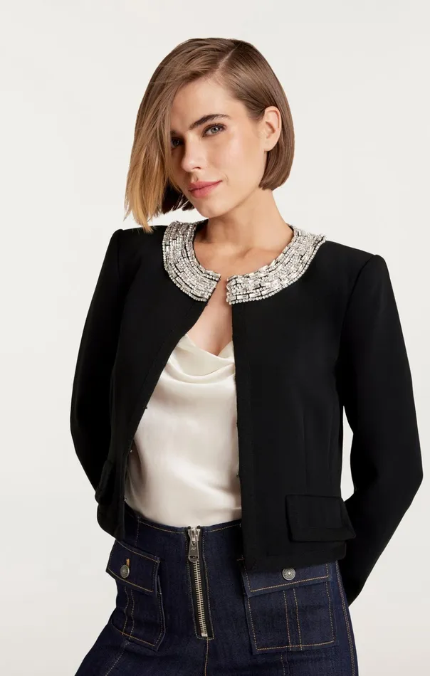 Women Cinq Sept Jackets Bobby Jacket Black