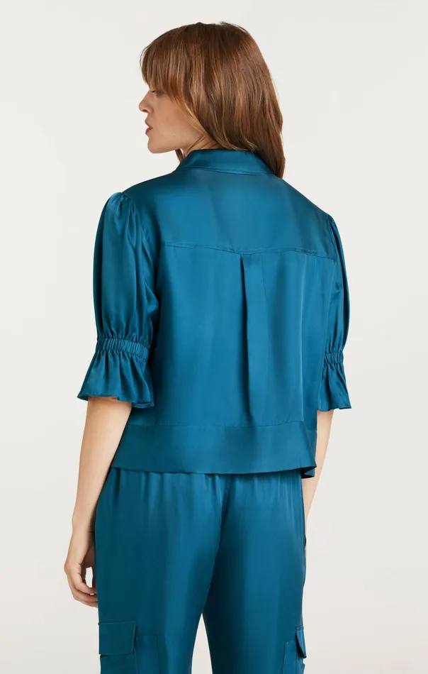 Women Cinq Sept Jackets Holly Jacket Blue Sapphire