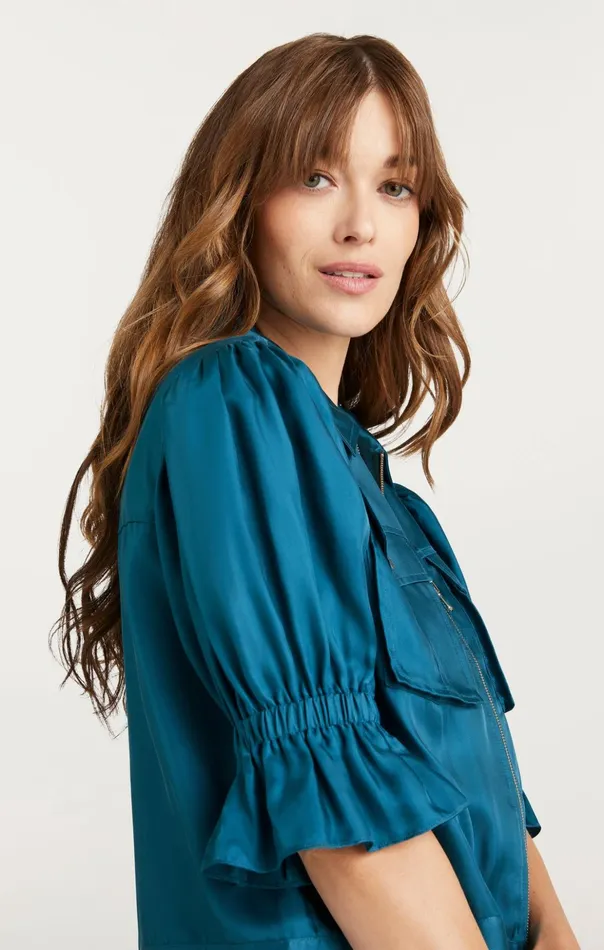 Women Cinq Sept Jackets Holly Jacket Blue Sapphire