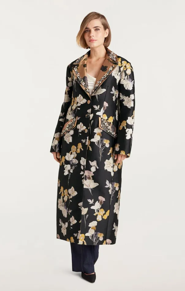 Women Cinq Sept Jackets Rabia Coat Blackmulti