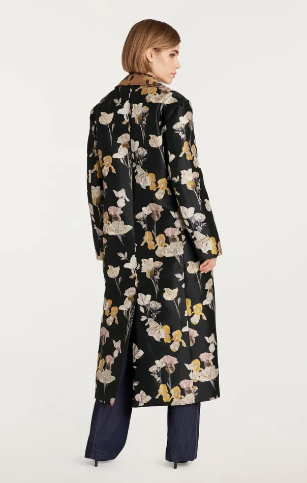 Women Cinq Sept Jackets Rabia Coat Blackmulti