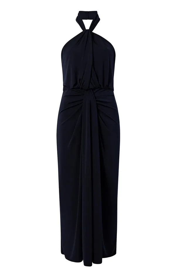 Women Cinq Sept Midi Kaily Dress Navy