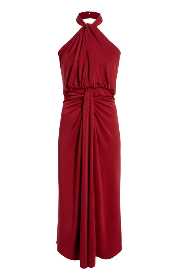 Women Cinq Sept Midi Kaily Dress Rosewood