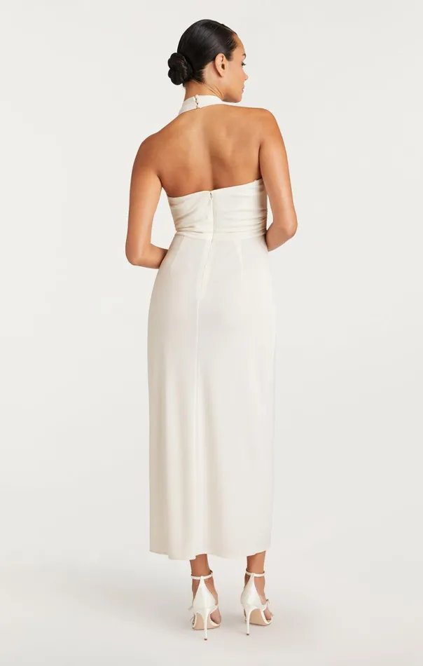 Women Cinq Sept Midi Kathleen Dress Ivory